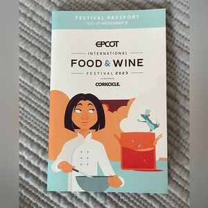 Epcot International Food & Wine Festival 2023 Passport